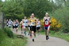 Brendan McMillan (Jarrow) 106 and Philip Sanderson lead the George Ogle Memorial Race, Rowlands Gill.